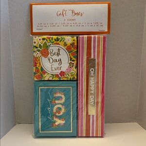 Gift Boxes 3 Pack